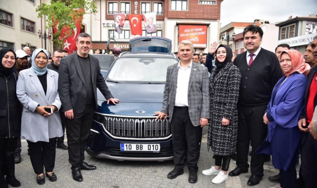 Türkiye'nin Yerli Ve Milli Otomobili TOGG Balıkesir'in Havran Ilçes ...